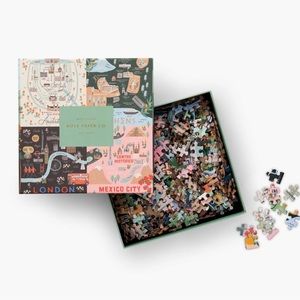 Rifle Paper Co.- ‘Maps’ 500 piece Jigsaw Puzzle